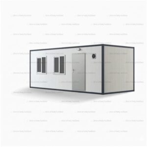 300X700 Tek Odalı Yaşam Konteyner
